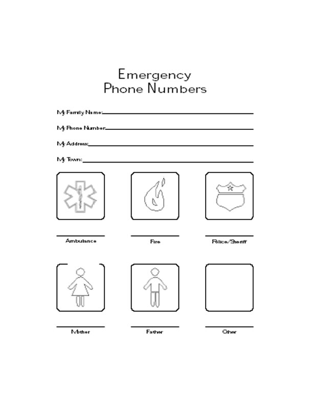 Preschool Safety Coloring Pages preschool-safety-coloring-pages
